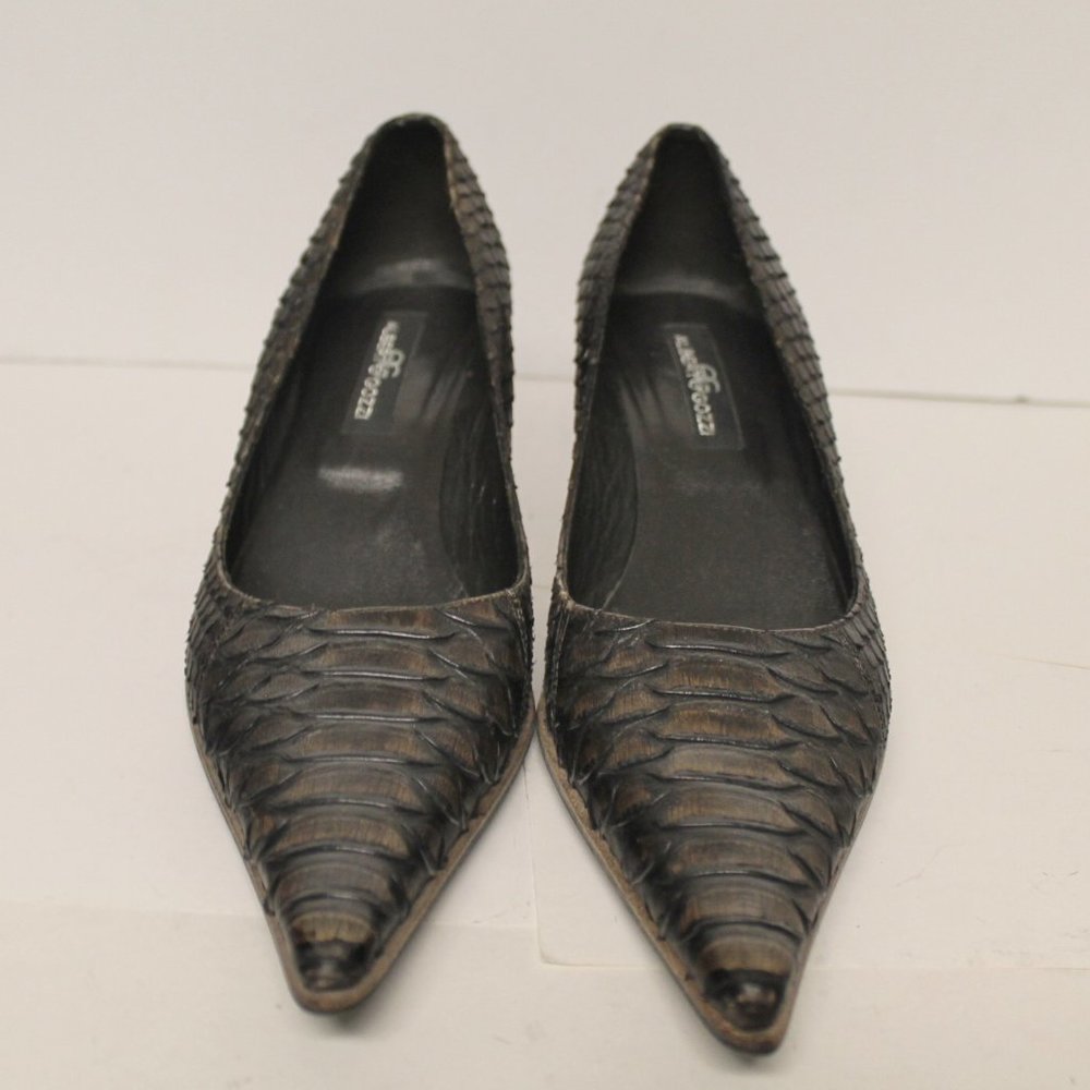 Alberto Gozzi Genuine Python Heels Shoes - Picture 6 of 15